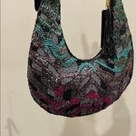 From India To You | Elegant Beaded Shoulder Bag w/ Velvet Black Bow Photo 4