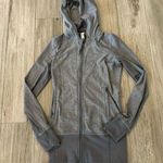 Lululemon  Women's Gray Hooded Jacket Photo 0