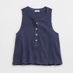 Aerie Sunspun Waffle Cropped Tank Top size Small NWT Photo 1