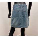 Gap Jeans Denim Skirt Women's Size 6 Blue A-Line Y2K Vintage Style Pockets Photo 1