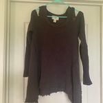 Ruby Moon Anthropology Cold Shoulder Sweater Photo 3