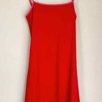 Isaac Mizrahi  Red and Pink Midi Sleeveless Dress Size Small Photo 0