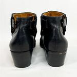 Madewell  black suede almond toe ankle boots Photo 2