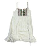 Way-In NWT Clothing Co. White Embroidered Sleeveless Boho Dress Size Small Photo 6