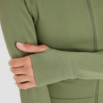 JoyLab NWT  women’s Deep Sage Seamless Fitted full zip Jacket below sz XXL ✨ Photo 2