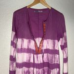 Athleta Swim Coverup Dress Embroidered Boho Half Zip Waist Tie Large Vacation Photo 5