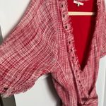 Revolve Tularosa Rocky Wrap Grommet Dress | Bright Red | XS Photo 4