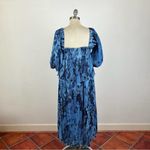 Ganni  Floral Print Tiered Dress Photo 5