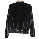 American Eagle NEW Outfitters Velvet Bomber Jacket size M Grey Photo 4