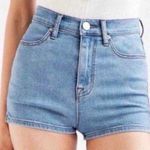 Urban Outfitters  BDG Super Pinup High Rise Mom Denim Jean Shorts Size 28W Photo 0