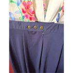 Acevog size L embroidered top blue knit skirt. Size L Photo 6
