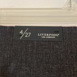 Liverpool  SKIRT size 4/27 brand new color gray length 24” waist 30” elastic Photo 2