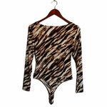 Leith NWT  Animal Print Bodysuit Photo 3