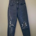Wild Fable Women’s Gray Highest Rise Mom Distressed Jeans Size 2 Photo 0