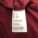 American Eagle Soft & Sexy Mini Dress A Line Cold Shoulder Burgundy XS Photo 3