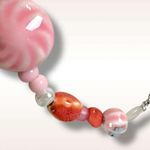 Free People Bohemian Chunky Agnes Choker Silver Pink Beach Boho NWT HTF Layering Photo 7