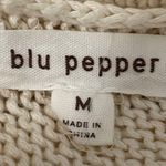 Blu Pepper  Sweater Dot Tank Top Photo 3