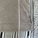 American Eagle  Boxy Ribbed T-Shirt‎ Small Tan Cream Oversized Elevated Basic Tee Photo 7