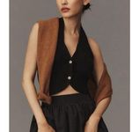 Anthropologie  Maeve Halter Cable Sweater Vest New With Tags Photo 0