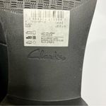 Clarks  black leather loafer flats round toe women’s size 8.5 business casual‎ Photo 6