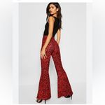 Nasty Gal ‎ yoga style animal print, wide leg  pants, size 4 Photo 9