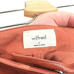 Aritzia  Wilfred‎ Shirley Pant Vegan Patent Leather Rust Brown Size 4 Photo 10