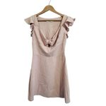 Amanda Uprichard Blush Pink Ember Mini Dress Size Small Photo 1
