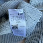 Guess  Long Sleeve Ribbed Choker Sweater  top  Size XSmall Gray Photo 9