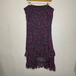 Boden Coraline Tiered Ruffle Maxi
Skirt Daisy Red Navy Size 16 Photo 2