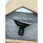 Banana Republic Factory Dress Women XS PETITE NWT Grey Knit Midi T Photo 4