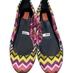 Vintage Missoni for Target Women’s Chevron Knit Fabric Ballet Flats Shoes 8.5 Photo 0