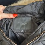 Marc New York Andrew Marc Womens Black Quilted Coyote Fur Trim Down Coat Medium Photo 9