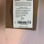 Burberry NWT  High-Waist Denim jean shorts Cotton Jorts. Baby Pink, Bermuda US 14 Photo 4