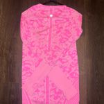 Lululemon  Swiftly Tech Long Sleeve Hot Pink Light Pink Trendy Size 6 Camo Photo 3