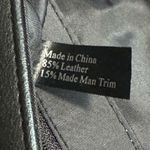 Reaction Kenneth Cole Black Leather Baguette Bag Photo 8