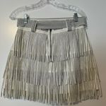 These Three Boutique White Studded  Fringe Skirt Photo 2