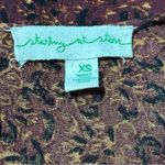 Staring At Stars Urban Outfitters Y2K Size XS Burgundy Print Short Tunic Dress Photo 5