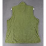 Orvis New  Womens Full‎ Zip Microgrid Fleece Vest Size XL Thermal Green Trout Bum Photo 4