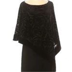 XScape Lord & Taylor Black Timeless Sleeveless Handkerchief Formal Dress 4 S Photo 2