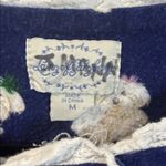 Lanz of Salzburg Puppy Love full length flannel gown medium Blue Photo 2