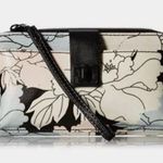 Sakroots Large Smartphone Black Peony Artist Circle Clutch Bag Photo 0