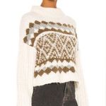 Free People NWT ALPINE PULLOVER SWEATER SIZE LARGE Photo 1