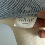 Wrap London Soft Blue Women's Sweater Size 14 Knit Organic Cotton Crewneck Photo 4