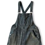 BDG dark wash overalls Photo 7