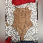 SKIMS Size XL Glissenette Sienna Scoop Neck Sheer Bodysuit Shimmery NWT Photo 1