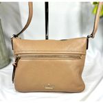 Kate Spade  Jackson Street Gabriele Pebbled Leather Crossbody Brown Photo 0