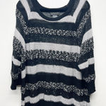 INC International Concepts Womens Sweater Size 3X Sequin Party Event Evening Black Photo 0