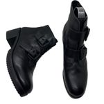 Kurt Geiger Leather Moto Biker Boot Photo 0