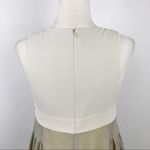 Alexander Wang  Mini Silk Dress Colorblock A-Line Pleated Party Size 6 Photo 7