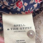 Spell & The Gypsy Jasmine Cropped Top Blue Size XS Photo 12